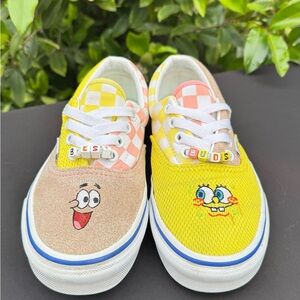 Vans Era SpongeBob Patrick Collab Shoes Mens 5 Womens 6.5 Colorful Rare